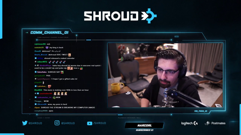 Shroud immediately throws shade at the 2 time