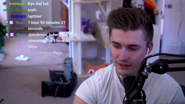 Ludwig Shares His Thoughts on Talking About His Dead Dad