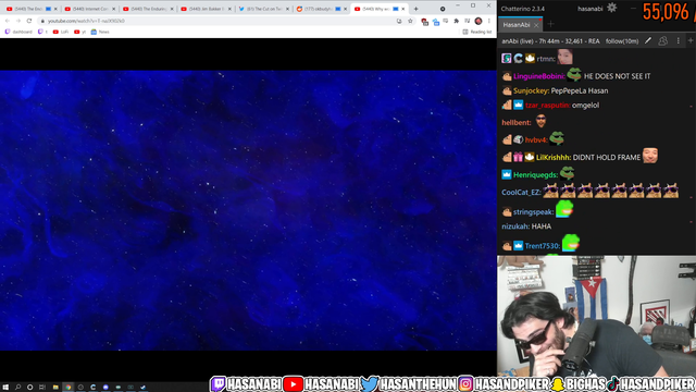 Hasan addresses his guest’s fake vaccine card story