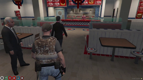Burgershot employee is overwhelmed