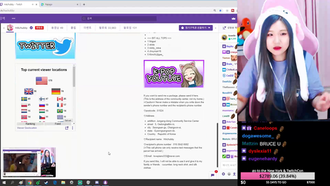 Korean Streamer finds a unique viewer