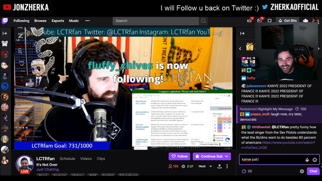 LCTRfan thinks he's getting follow botted by the left