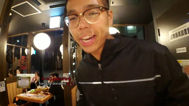 Jake leaves stream with his friends for a minute