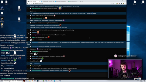 Destiny's customer service