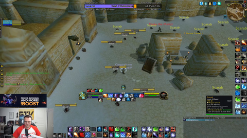 Gingi, 6x MDI Champion, multiple World First, died to yellow mobs