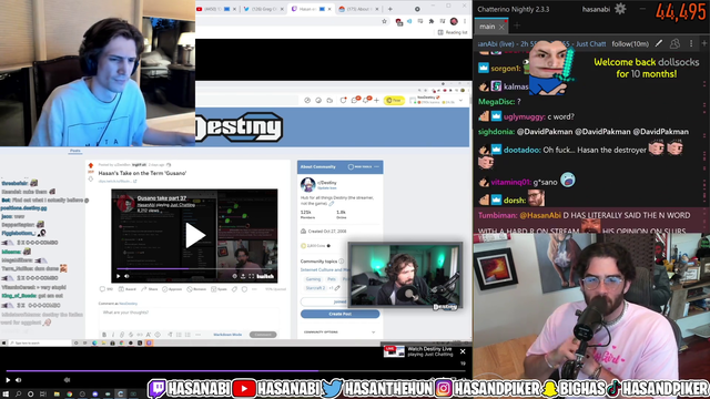 xQc tries to understand Hasan