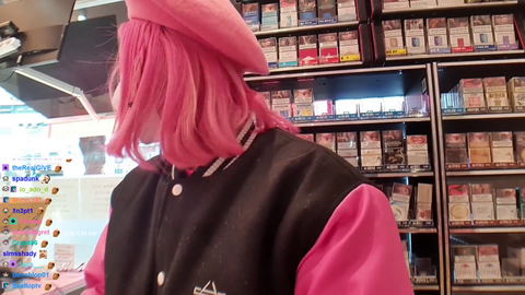 Hachu realizing why she's not getting any costumers