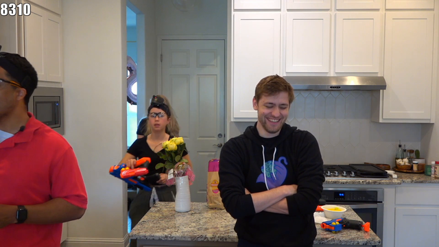 Manchild finds weapon