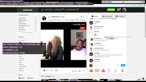 Young boy on YouNow thinks Dankquan is his father