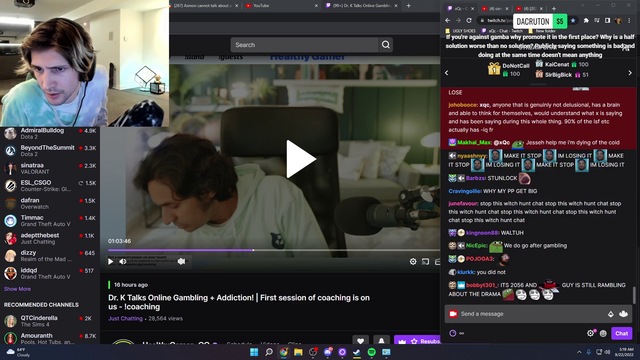 xQc admits he just wants the bag