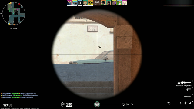 Lirik's perfect anti-smoke tactic in CSGO 2