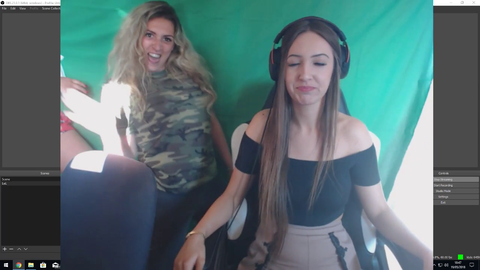 Gross Gore's sister being bullied on stream by their older bitch of a sister.