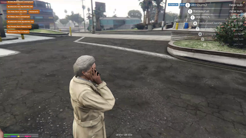 Kitboga receives a scam call in GTA RP