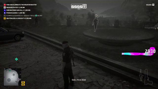 hitman is just a physical comedy simulator with stealth