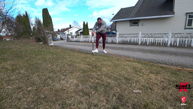 Crazed Norwegian Man (Knut) Argues with Backpack