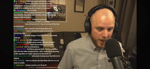 Hutch ends livestream early to call the FBI about MikeFromPA (or Central_Committee on twitch) calling for people to murder him and not even being banned on twitch.