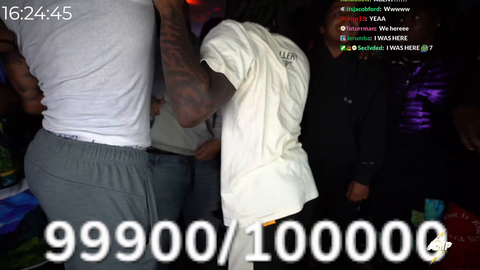 Kai Cenat Hits 100K Subs on Twitch