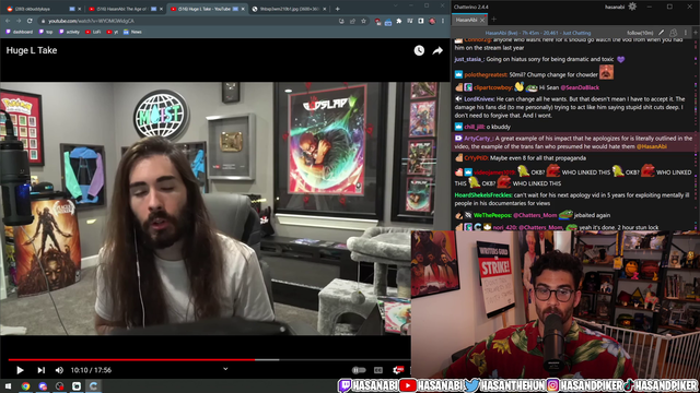 Hasan talking about how the internet views what is and is not Authentic