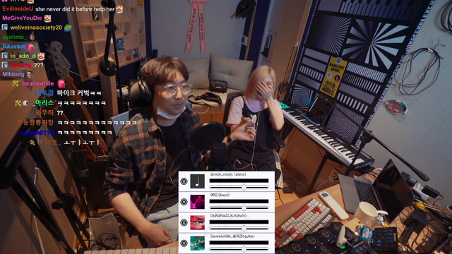 What makes HAchubby blush? A mic condom