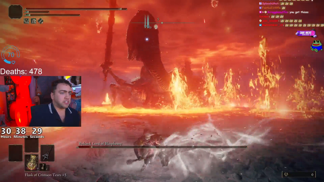 Mizkif beats God-Devouring Serpent