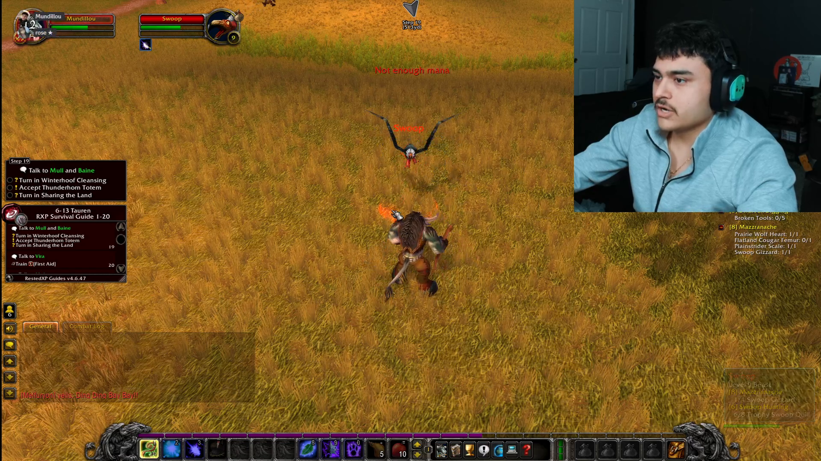 Mundillou Crashes Out After Dying in Hardcore WoW