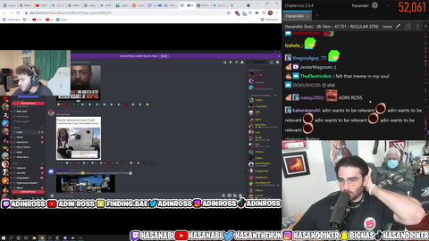 Adin Ross feels left out of Shitcamp