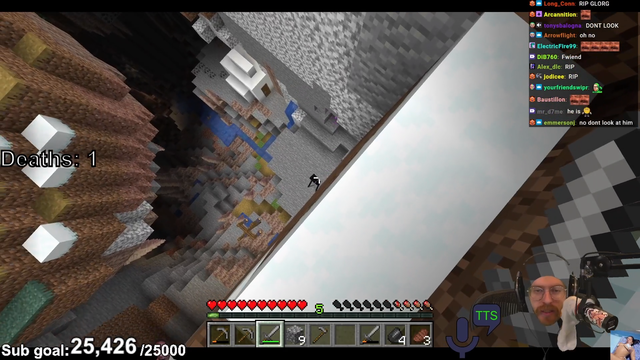 "I don't think he can do shit from down there"