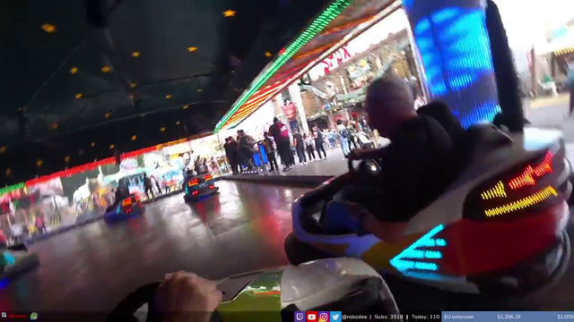 Bumper car perfectly cut scream