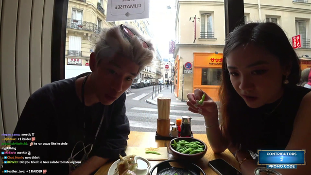 JOEYKAOTYK - Joey spreading twitchcon covid in Paris. He's been coughing like that the whole the whole time he's been there.