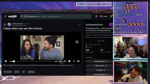 Dan Saltman Reacts to Ethan Klein Throwing Everything Away for an “Anne Frank Look-Alike”