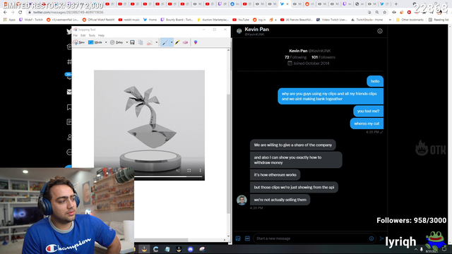 they explained how the NFT clips site works and how streamers can withdraw their money
