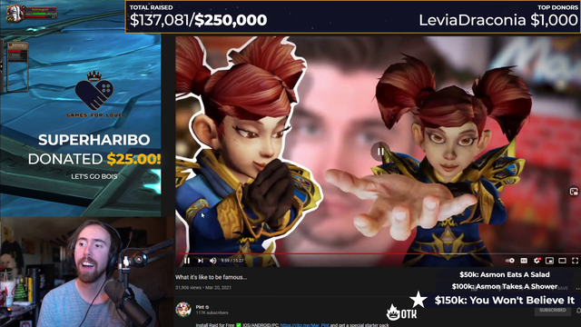 Asmondgold on Gifted Subs