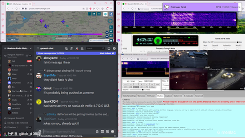 Ukranian locals trolling and mic spamming Russian military on their own comms
