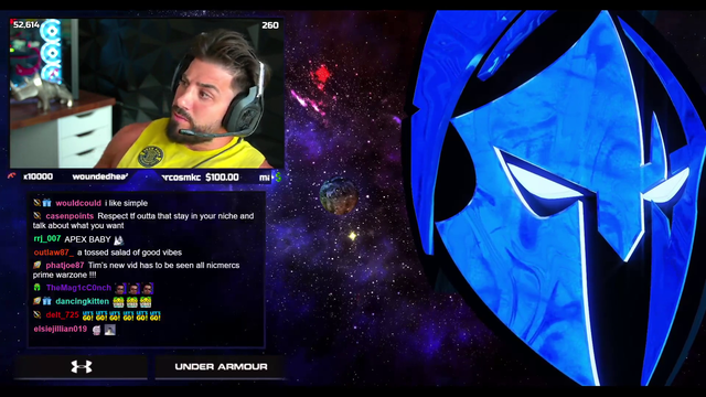 Nickmercs' initial response to Artesian stream giveaway