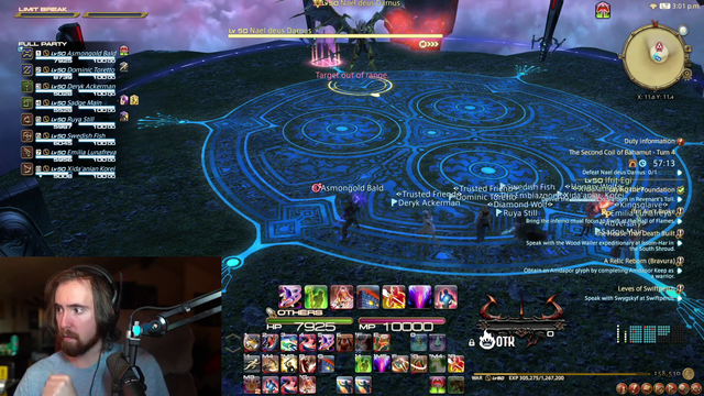 Asmons eyebrows dance at 3 times per second setting a new record.