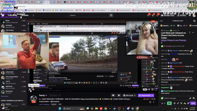 Mizkif congratulates Fandy on her pregnancy ❤️