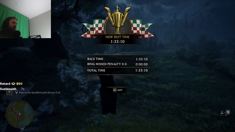 Forsen meeting xqc in Hogwarts