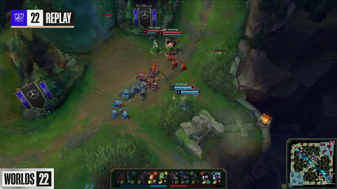 Brazilian botlane flexes on EU