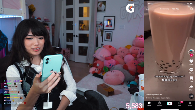 Emiru loses it?