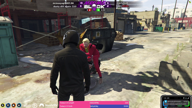 OTT gives X some advice before the solo paleto