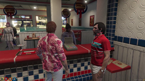 Quality customer service from Kevin and Rob at the Burger Shot