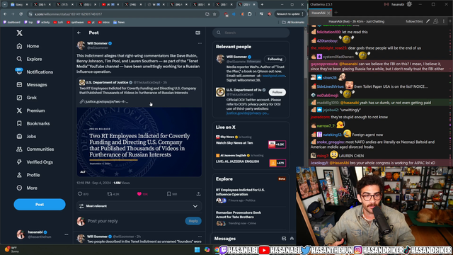 Unpaid Russian Shill Dodges Criticism by Blaming Coomer!
