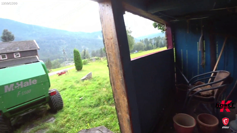 Knut shows his grandfather's 120 year old handmade house
