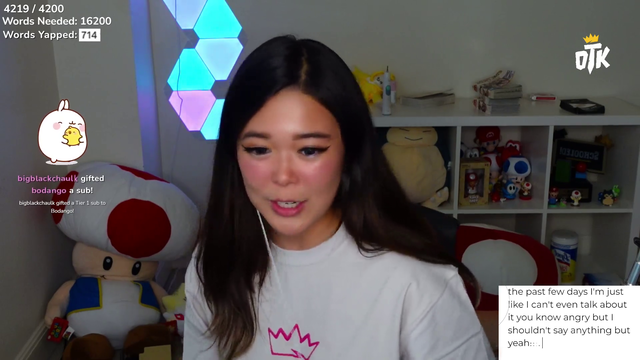 ExtraEmily commenting on her ban and LSF comments