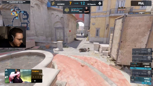 Trash talking at the CS2 major