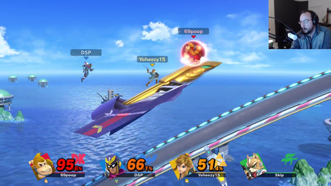 MoonMoon matched up with DSP in Smash
