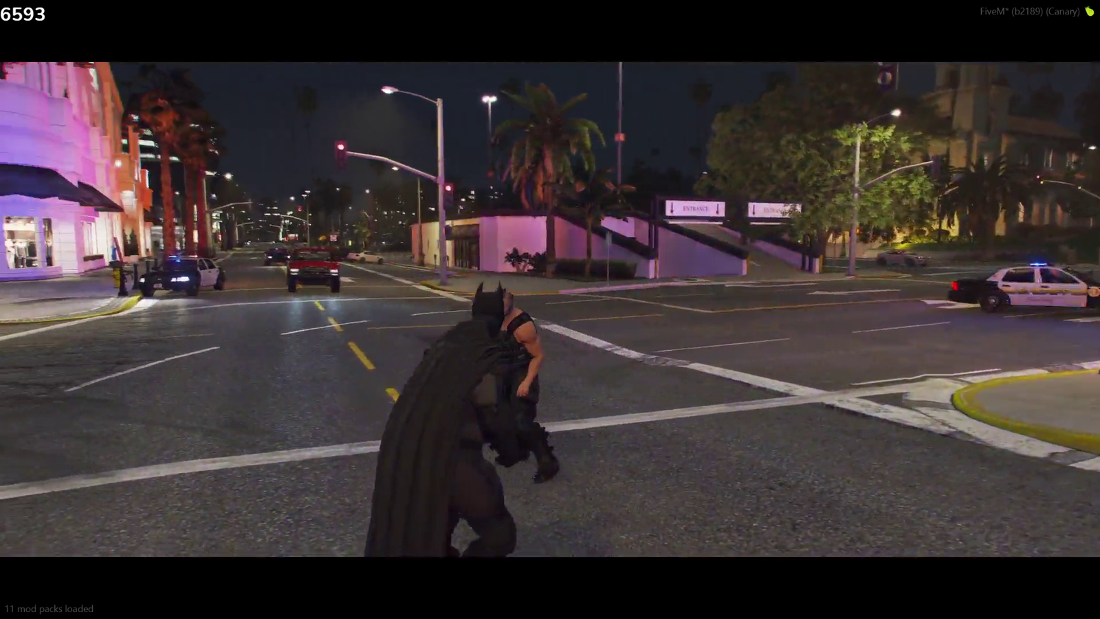 Batman VS Bane showdown