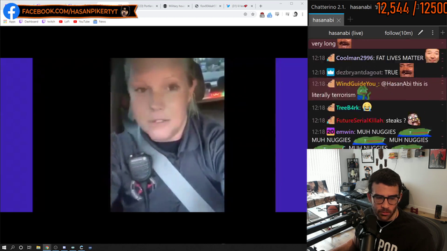 Hasan finally admits that Blue Lives matter