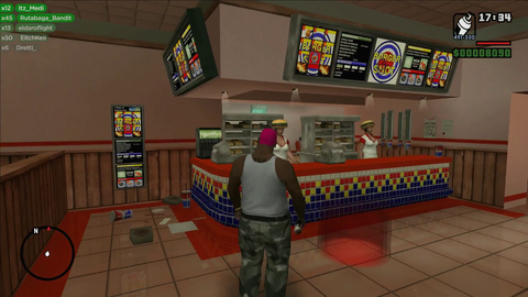 DansGaming does "armed" robbery in GTA SA