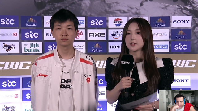 Pro player gives an in-depth response to an interviewer's question